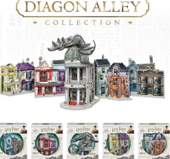 Puzzle Harry Potter: suprimentos de quadribol de qualidade e boticário de lesmas e Jiggers