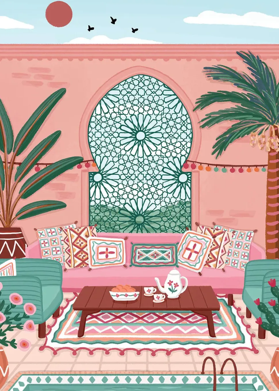 Puzzle Hotel em Marrocos