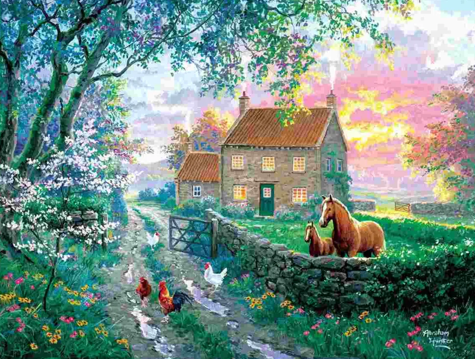 Puzzle Inglês Farm Life