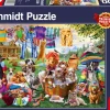 Puzzle Jardim de estimação louco