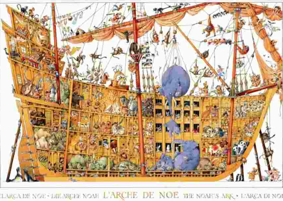 Puzzle Jean-Jacques Loup: Arco de Noé