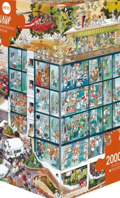 Puzzle Jean-Jacques Loup: Sala de Emergência