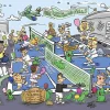 Puzzle Jogo de Pickleball