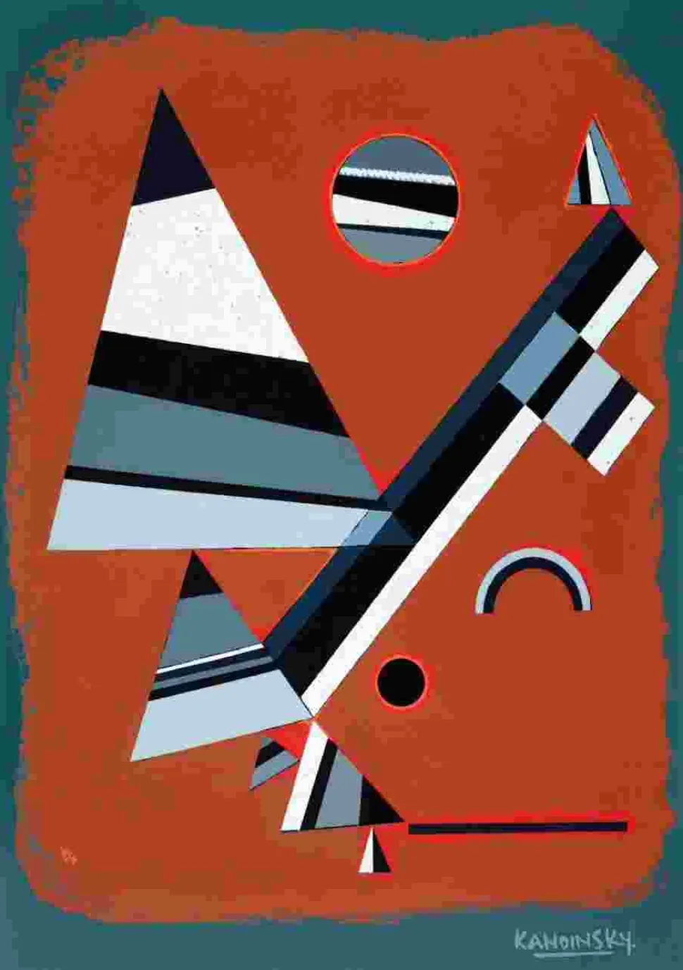 Puzzle Kandinsky: Gris