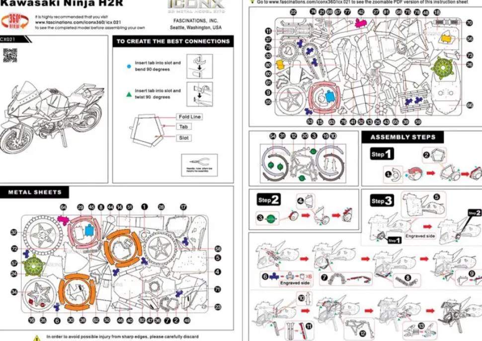 Puzzle Kawasaki Ninja H2R 3D