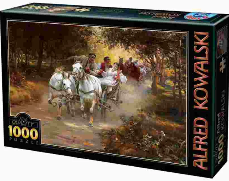 Puzzle Kowalski: casamento country