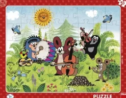 Puzzle Krtko a kapela 40 dielikov
