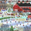 Puzzle Lagoa dos patos no inverno