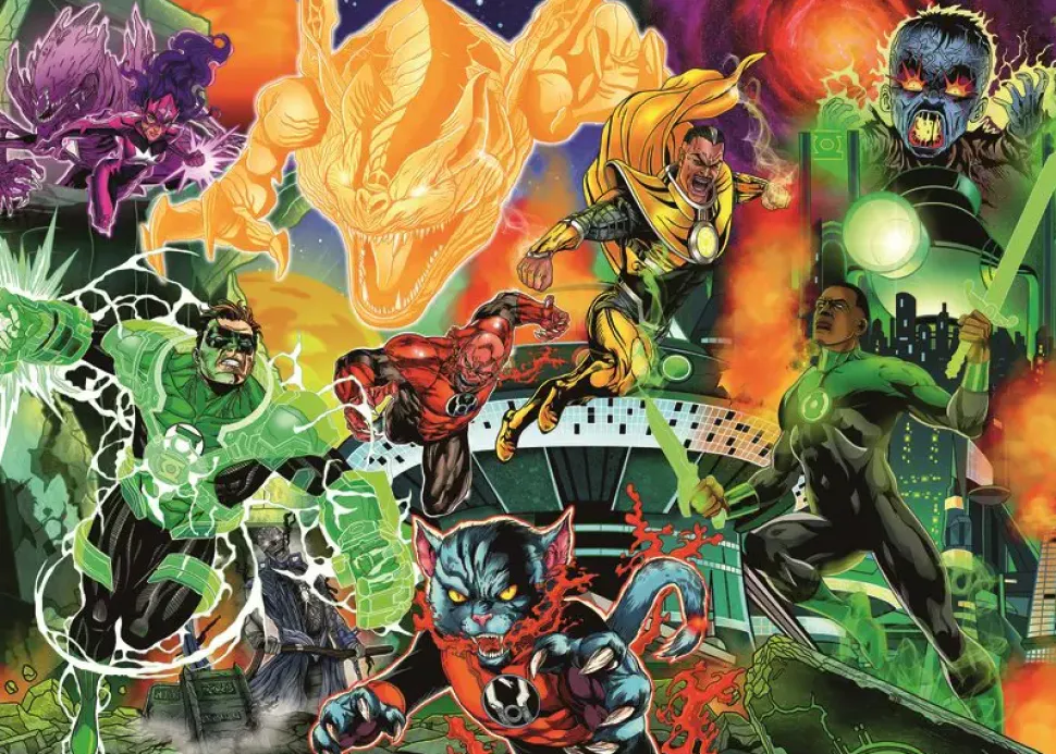 Puzzle Lanterna Verde