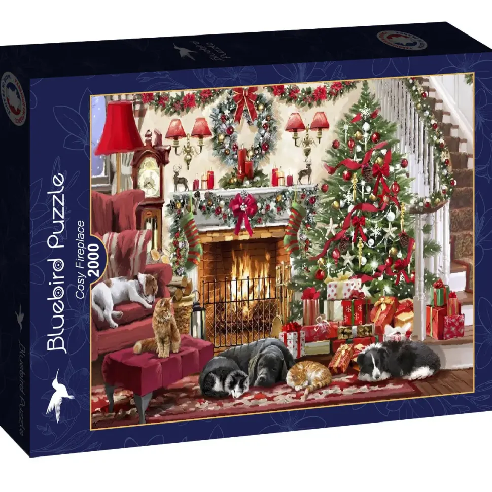 Puzzle Lareira aconchegante