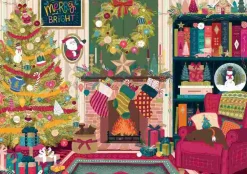 Puzzle Lareira festiva
