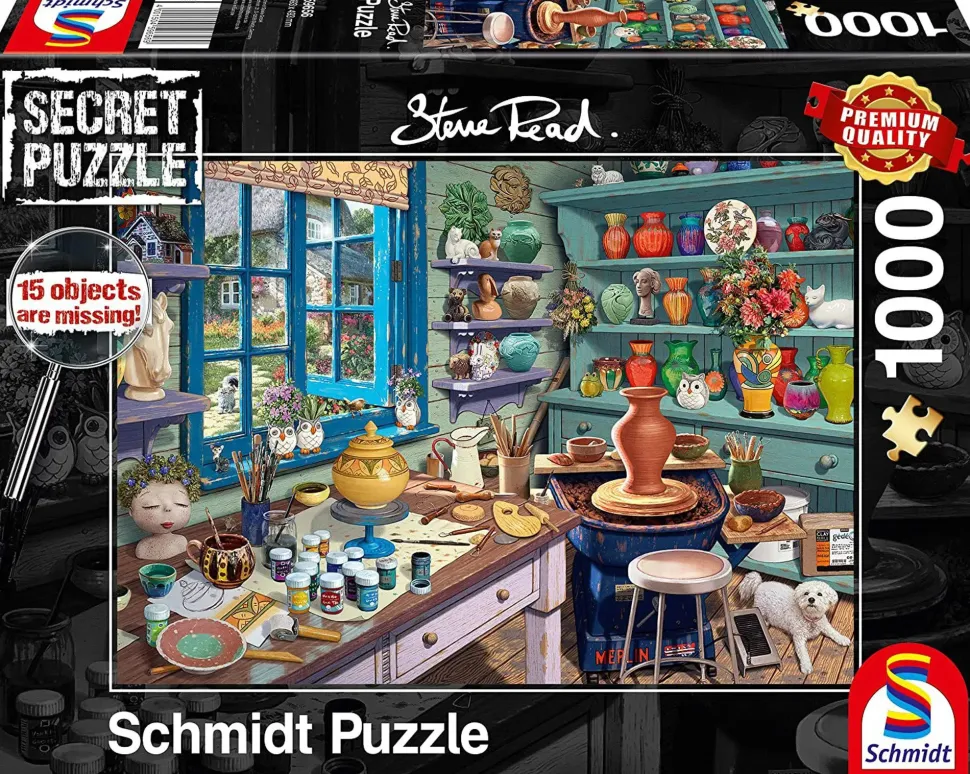 Puzzle Leia: Estúdio do artista