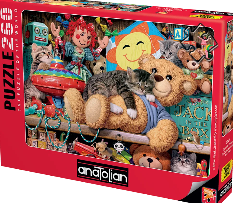 Puzzle Leia: Gatinho do Armário de Brinquedo