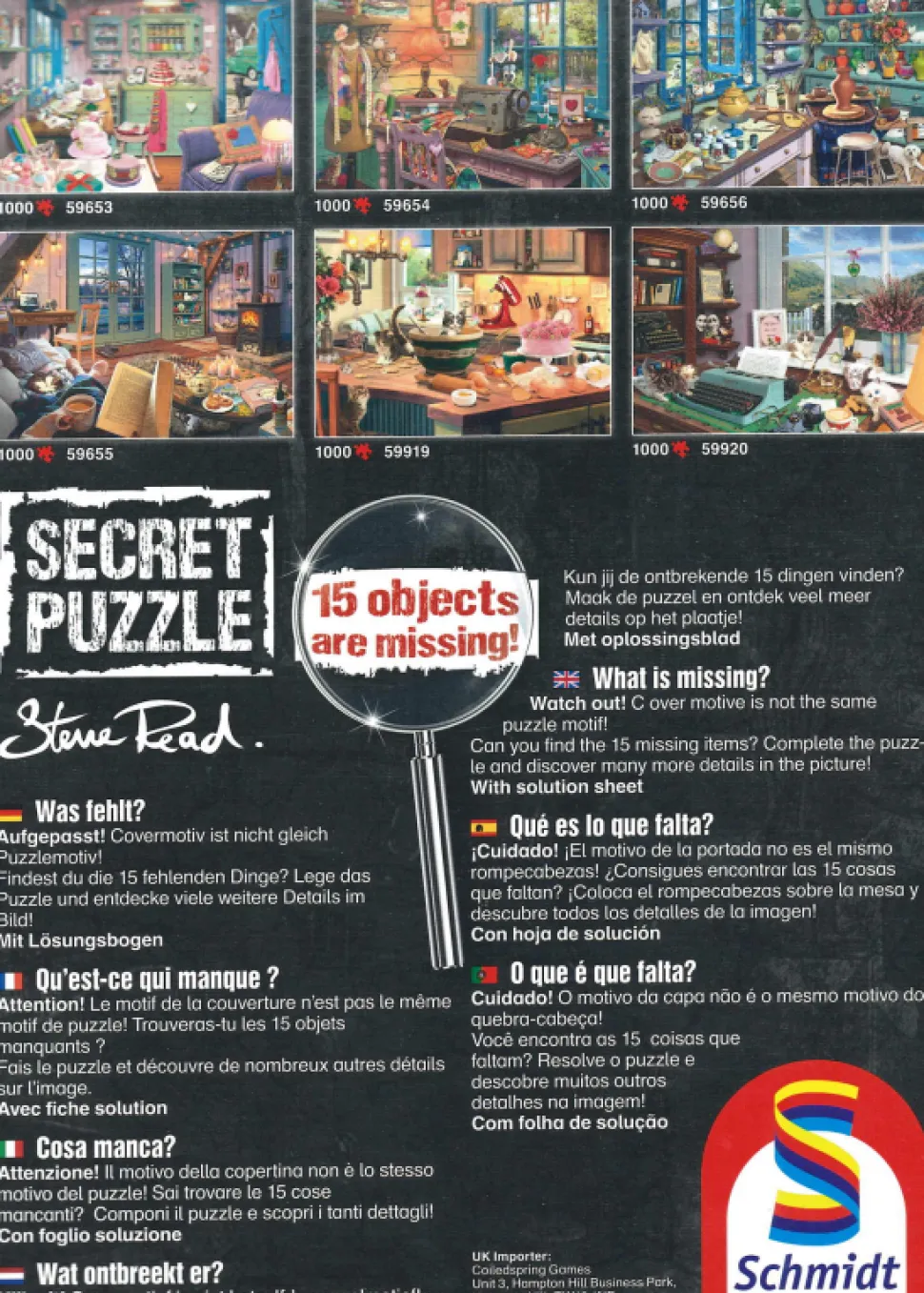 Puzzle Leia: Na escrivaninha