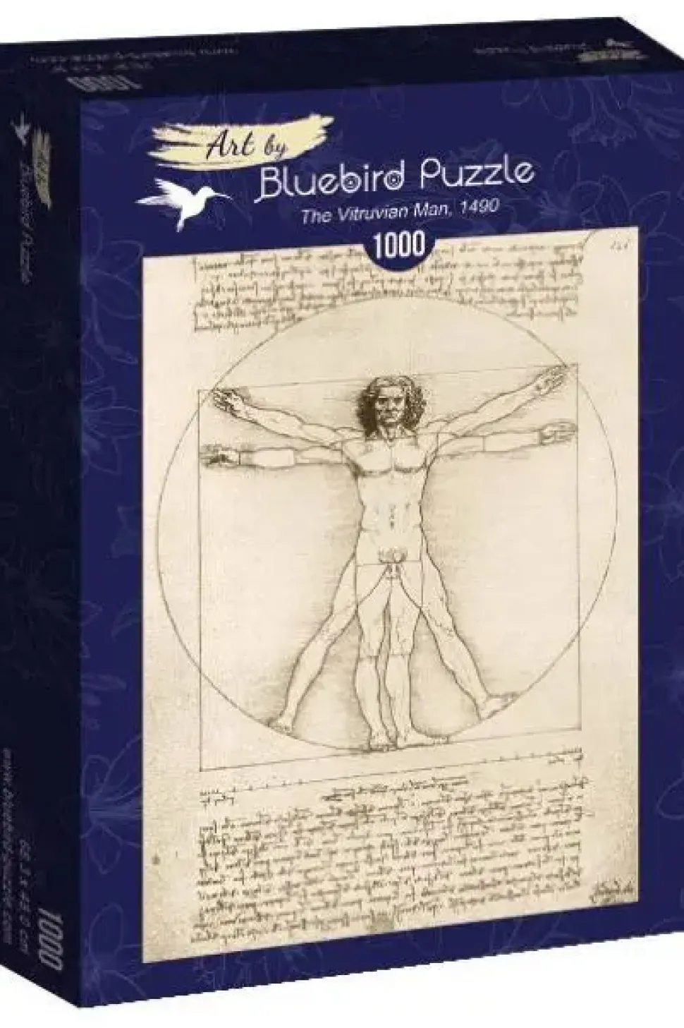 Puzzle Leonardo da Vinci: O Homem Vitruviano, 1490