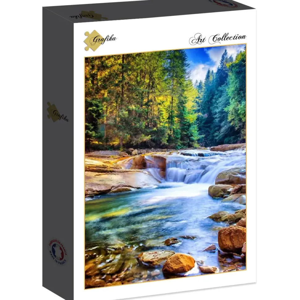 Puzzle Linda Cachoeira na Floresta