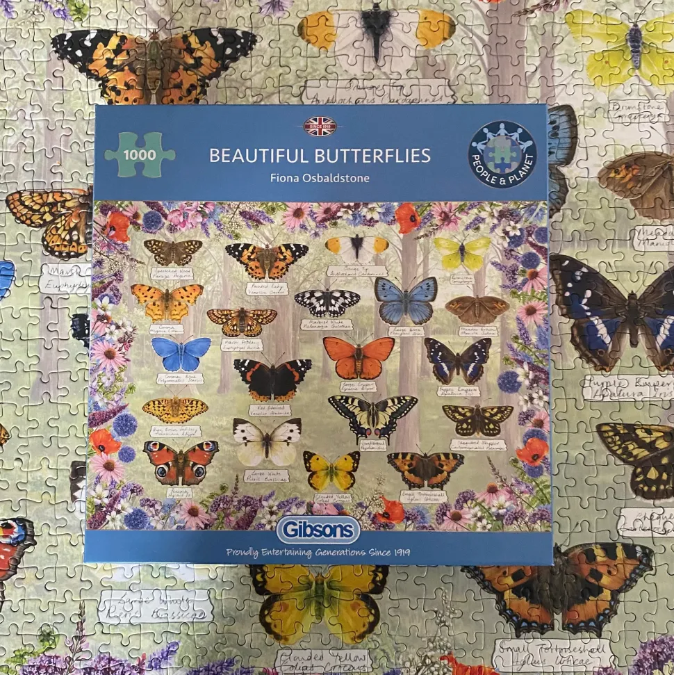 Puzzle Lindas borboletas