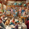 Puzzle Livraria
