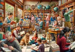 Puzzle Livraria