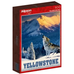 Puzzle Lobo de Yellowstone