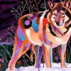 Puzzle Lobo noturno
