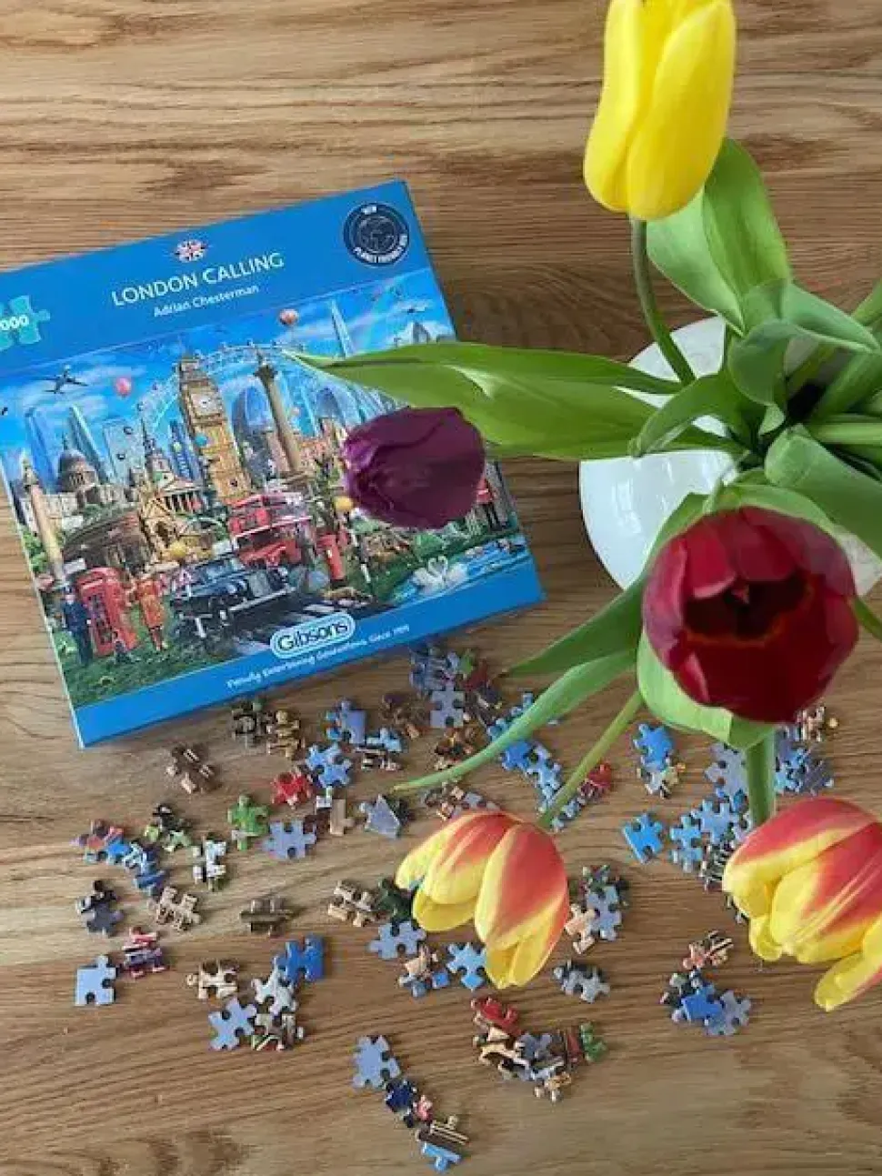 Puzzle Londres ligando para
