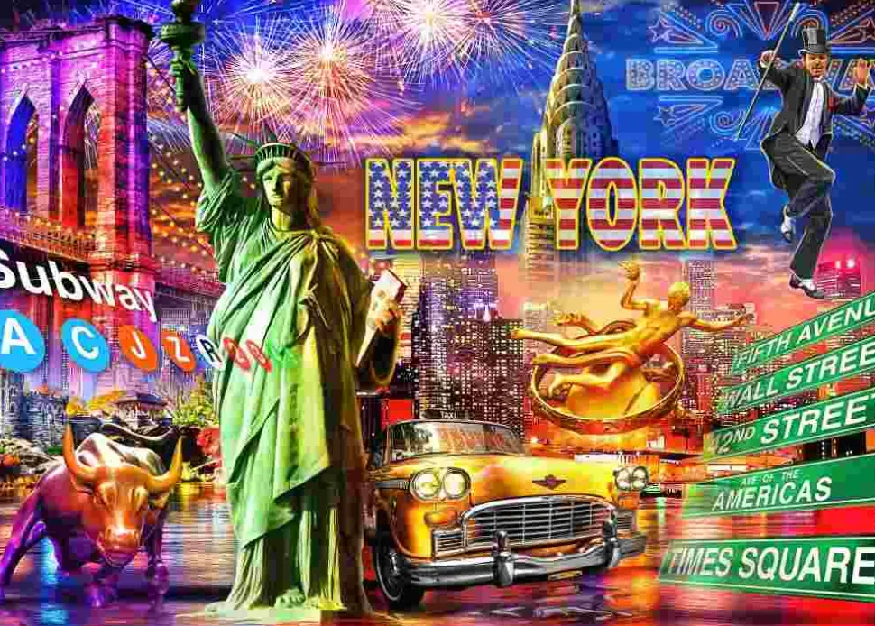Puzzle Luz de Nova York