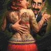 Puzzle Lydia, a senhora tatuada