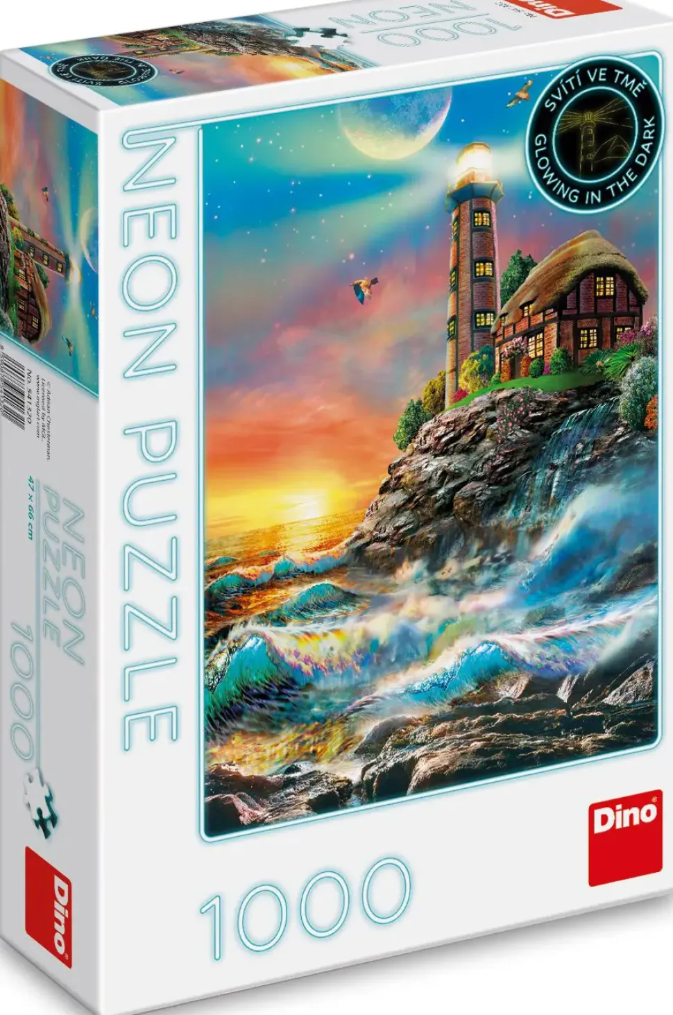 Puzzle Maják néon