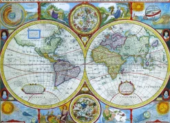 Puzzle Mapa do mundo antigo