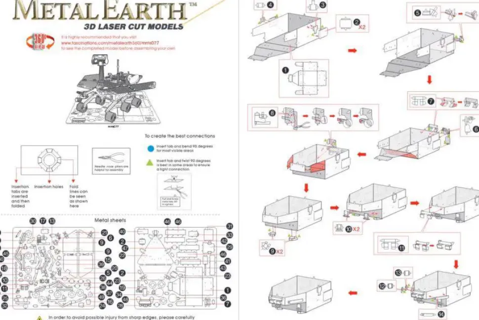 Puzzle Mars Rover 3D