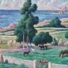 Puzzle Maximilien Luce - A Ilha do Bosque, Kermouster, Lézardrieux, 1914