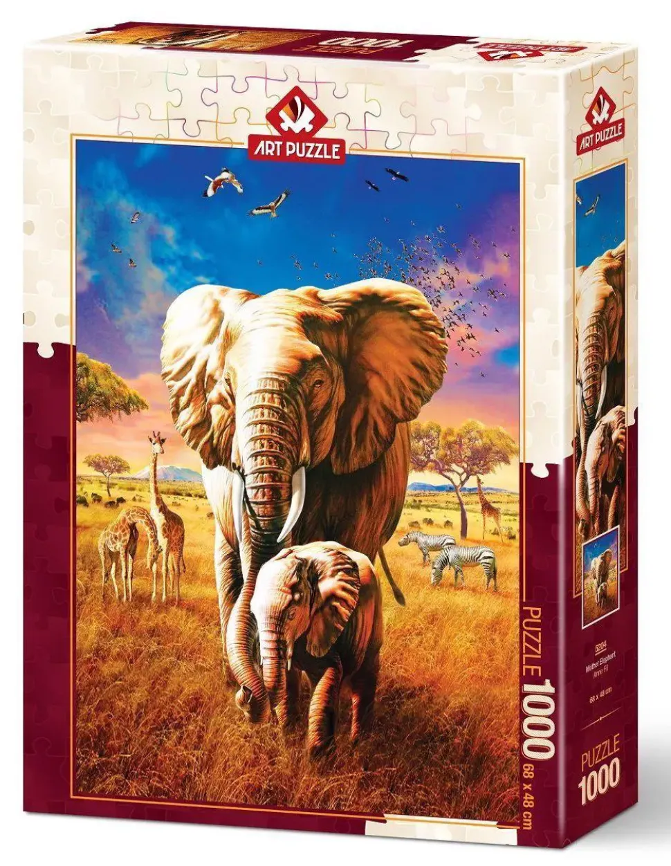 Puzzle Mãe Elefante