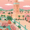Puzzle Mesquita Koutoubia, Marrocos