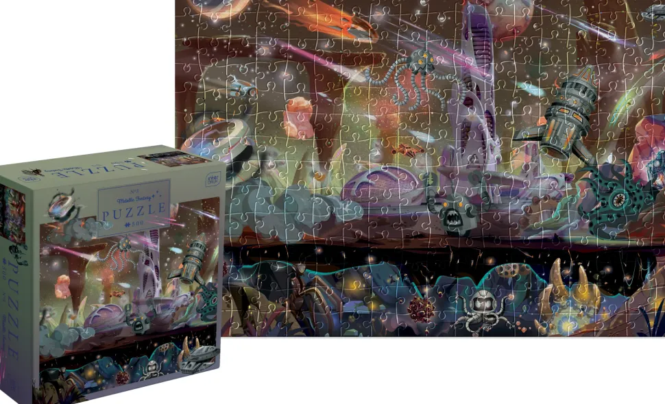 Puzzle Metallic Fantasy: Space Quest