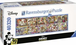 Puzzle Mickey Mouse por anos