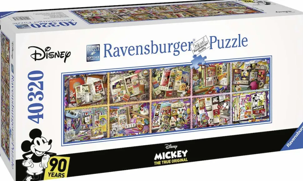 Puzzle Mickey Mouse por anos