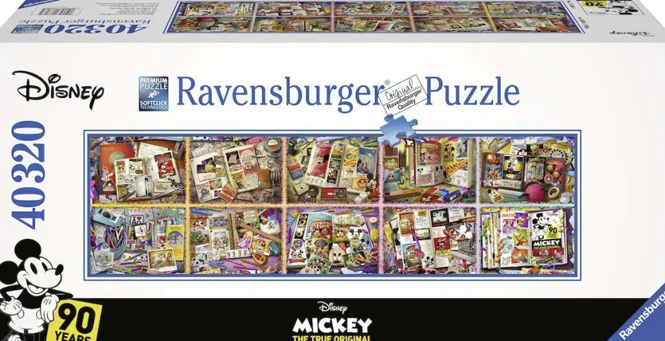Puzzle Mickey Mouse por anos