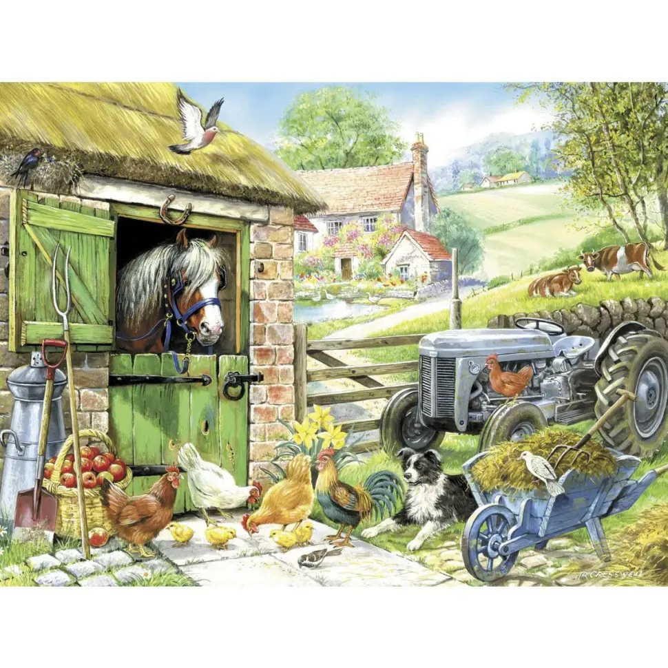 Puzzle Na fazenda XXL