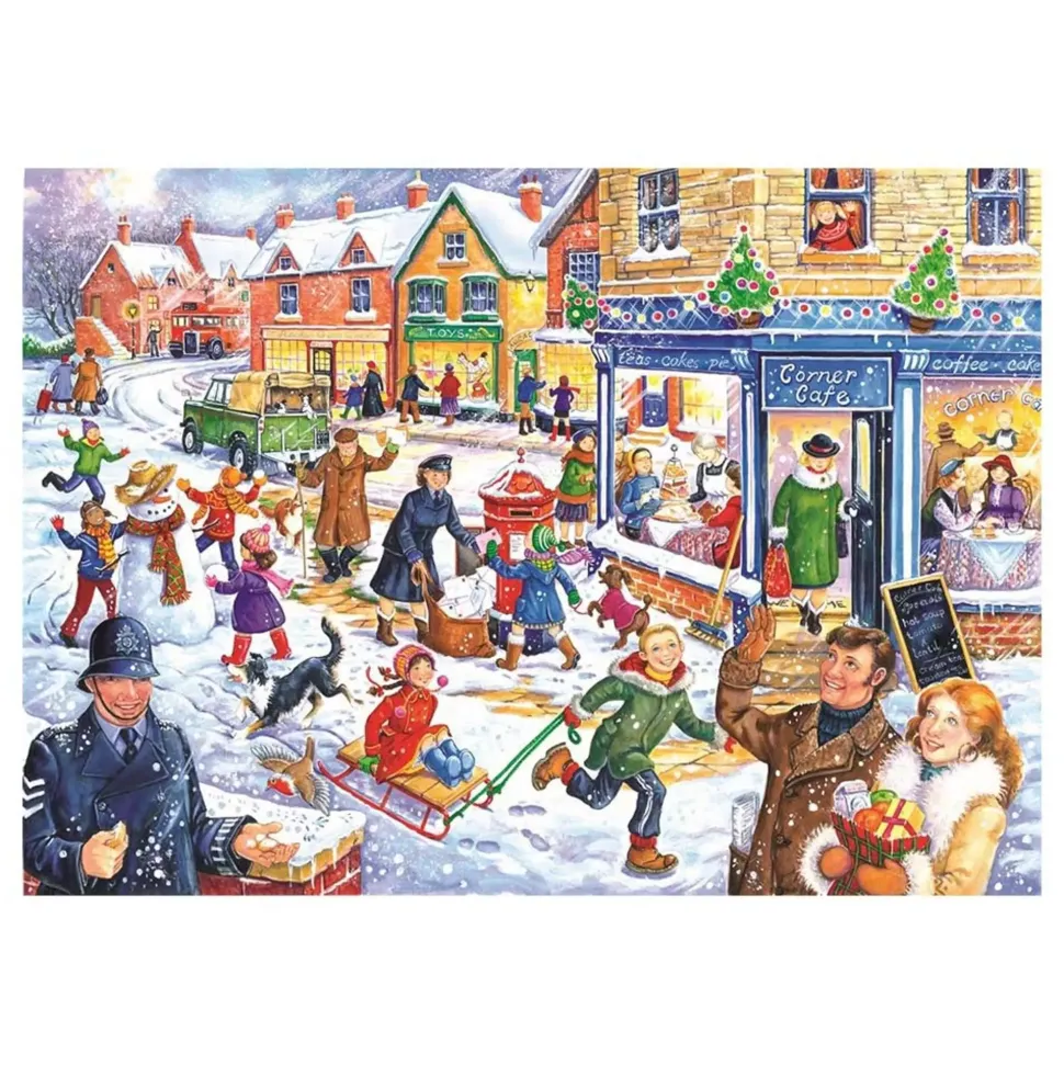 Puzzle Na neve