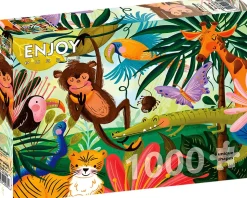 Puzzle Na selva