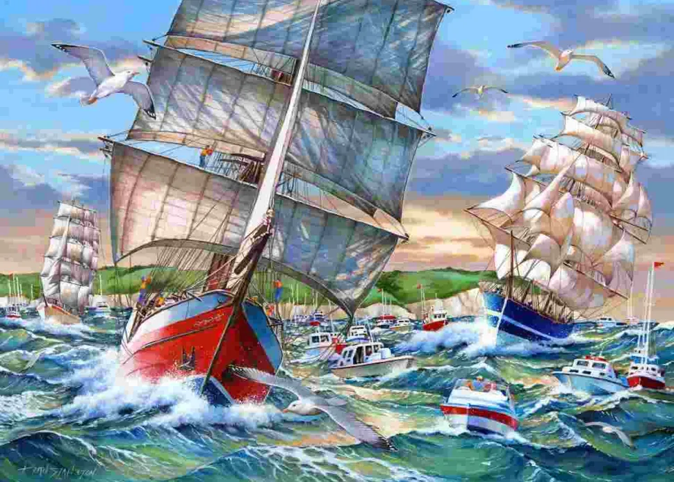 Puzzle Navios altos