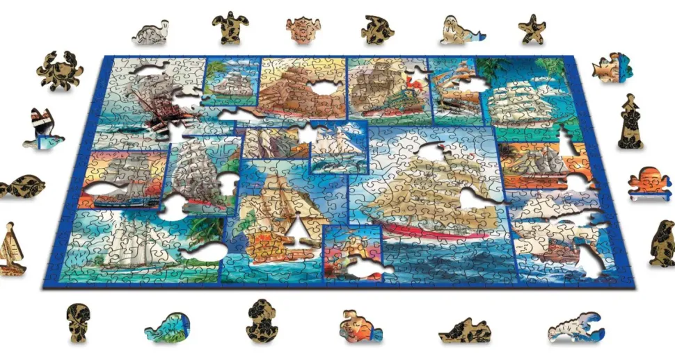 Puzzle Navios à Vela 505