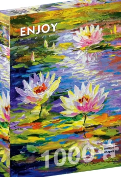 Puzzle Nenúfares na lagoa