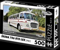 Puzzle ÔNIBUS n. 8 艩koda 706 RTO LUX (1961)