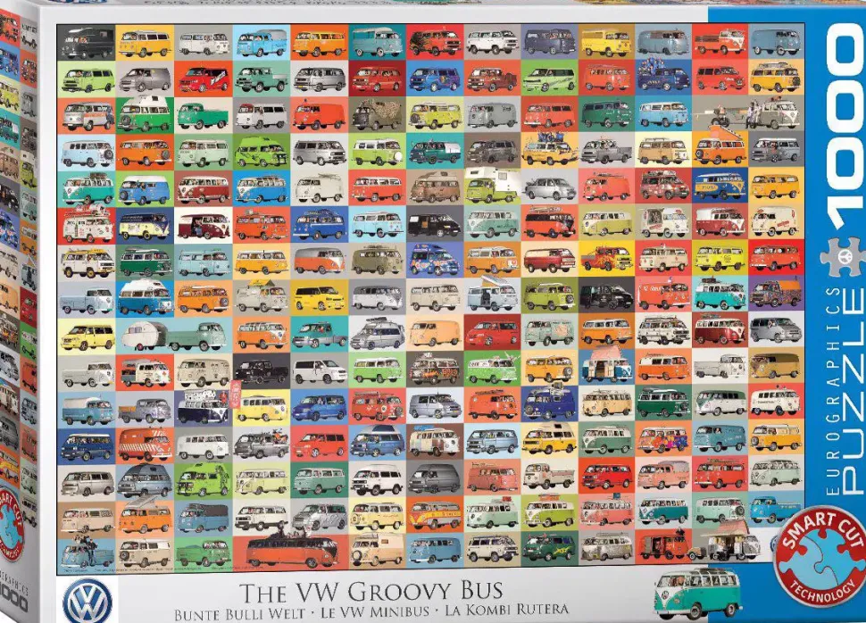 Puzzle Ônibus Volkswagen Groovy