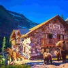 Puzzle Não há lugar para nós na estalagem