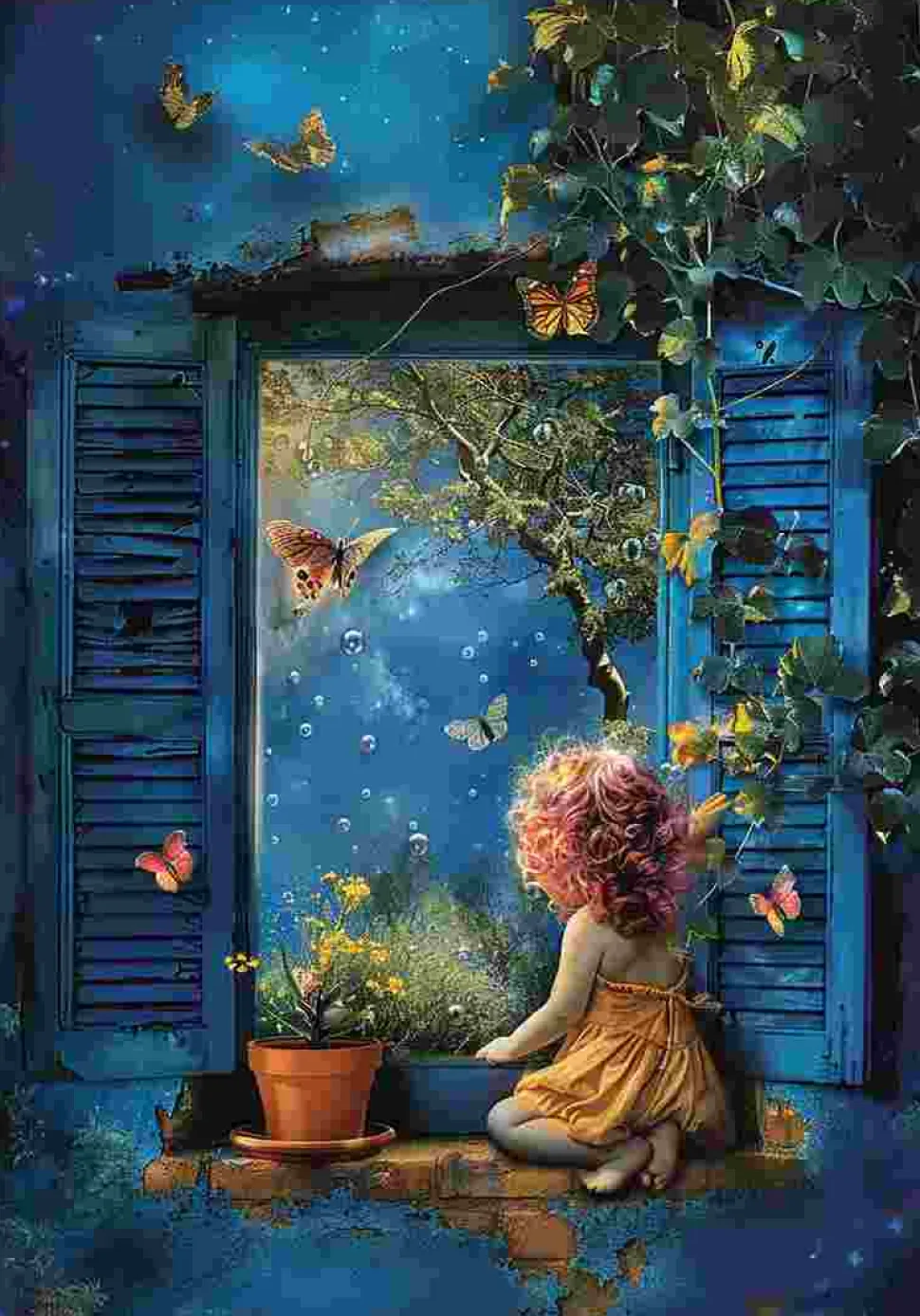 Puzzle Noite Azul