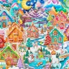 Puzzle Noite colorida de Cookietown