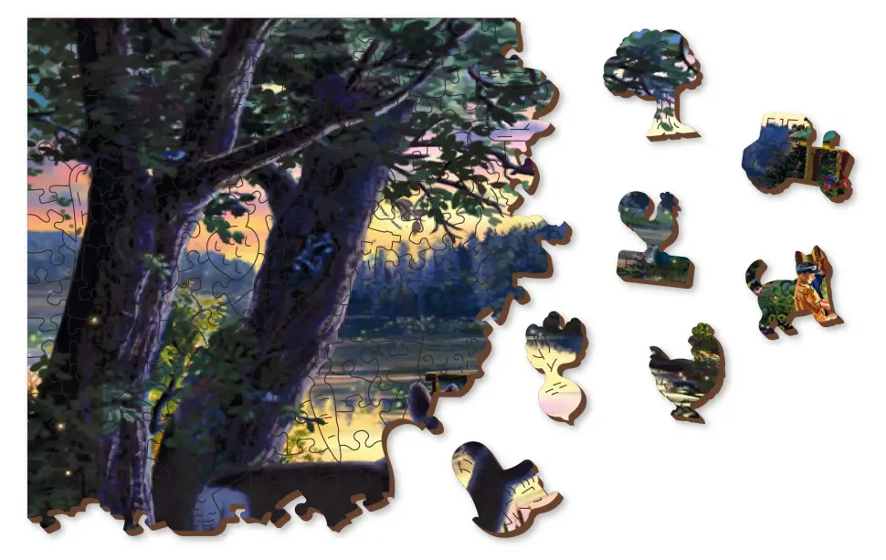 Puzzle Noite no Lakehouse 505